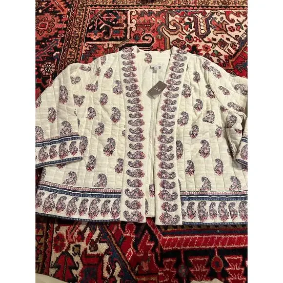 NWT J. Jill Quilted Jacket Size 2XL - Picture 2 of 7